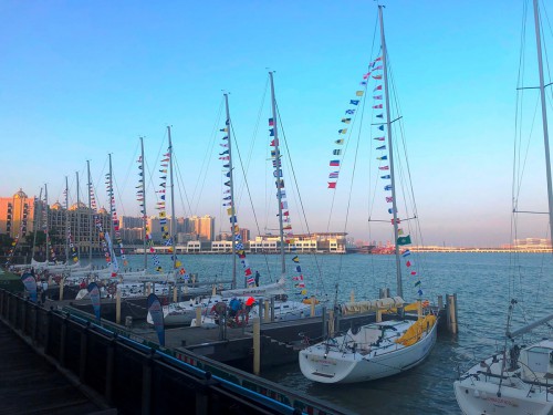 The participating fleets are getting ready for the upcoming races