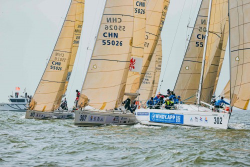 Racing action resumed on the second day of the 2024 MGM Macao International Regatta