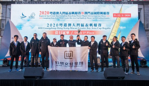 特想.文化集團奪粵港澳大灣區盃次日賽事首名